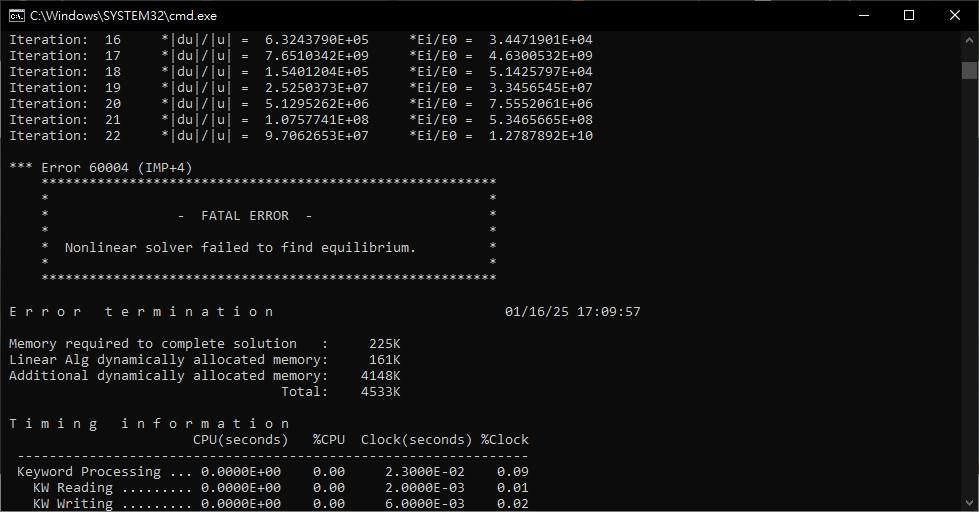 Error 60004 (IMP+4) - 鑫威資訊 SIMWARE Inc.｜CAE結構分析模擬軟體LS-DYNA專業團隊